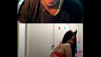 Play Raphaela vestida de diabinha na live gostosa