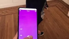 Play Latina Amateur Public Orgasm with Vibrator at Art Gallery